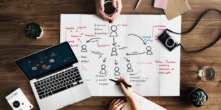 戦略を練る画像